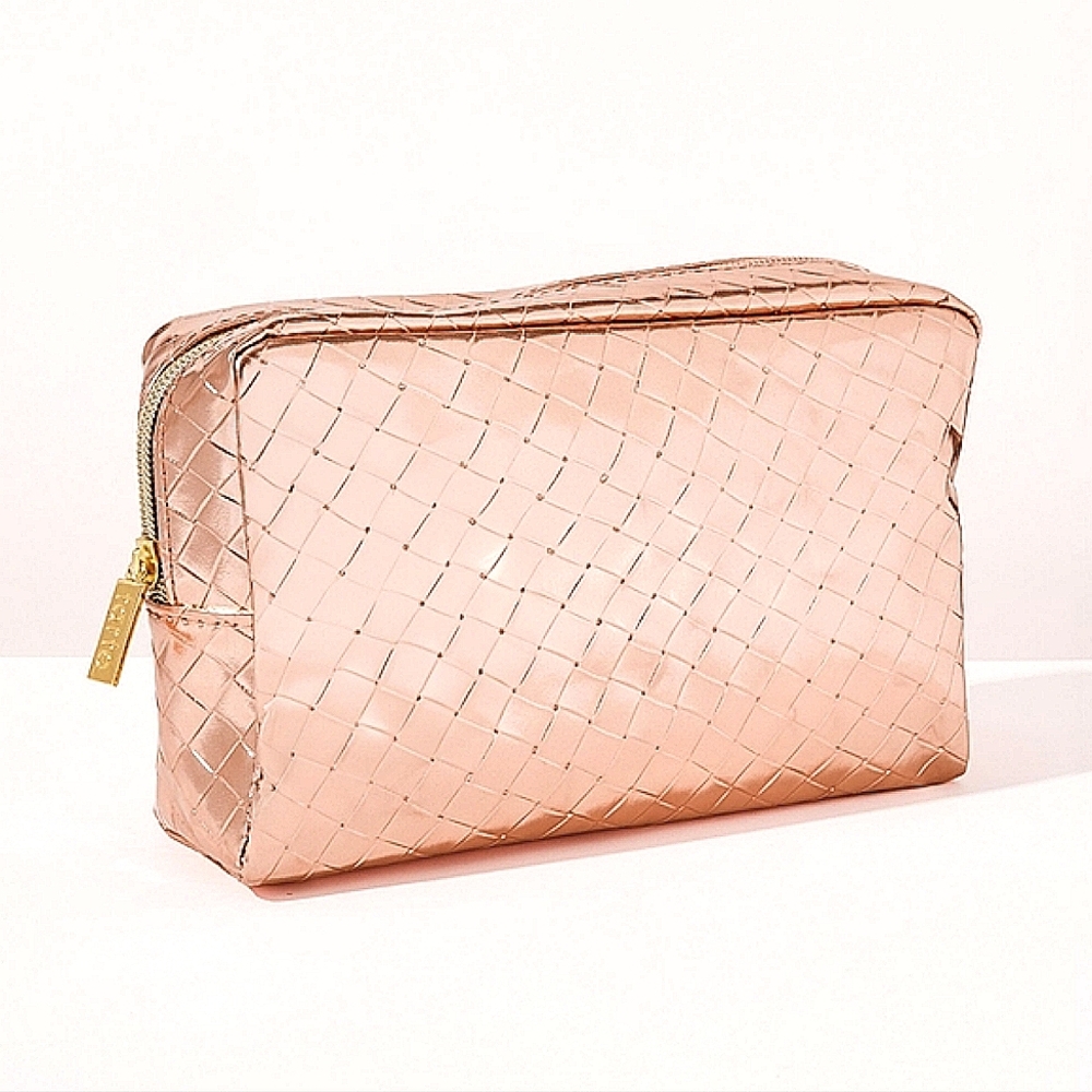 🆕️ TARTE Rose Gold Makeup Bag